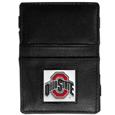 Ohio St. Buckeyes Leather Jacob's Ladder Wallet